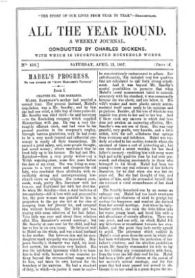 All the year round Samstag 13. April 1867