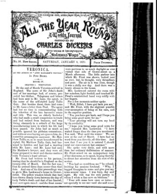 All the year round Samstag 8. Januar 1870