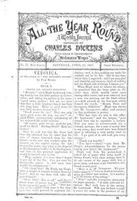 All the year round Samstag 23. April 1870