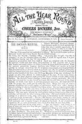 All the year round Samstag 17. September 1870