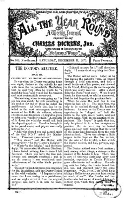 All the year round Samstag 31. Dezember 1870