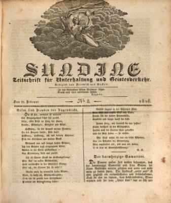 Sundine Donnerstag 21. Februar 1828