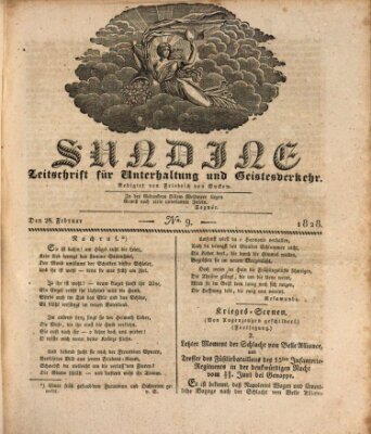 Sundine Donnerstag 28. Februar 1828