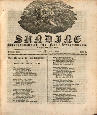 Sundine Donnerstag 31. Juli 1828