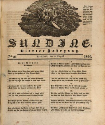 Sundine Donnerstag 5. August 1830