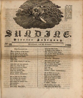 Sundine Donnerstag 28. Oktober 1830