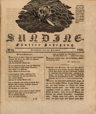 Sundine Donnerstag 22. Dezember 1831