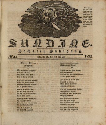 Sundine Donnerstag 23. August 1832