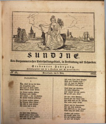 Sundine Freitag 8. März 1833