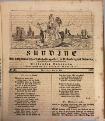 Sundine Freitag 10. Mai 1833