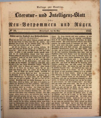 Sundine Freitag 24. Mai 1833