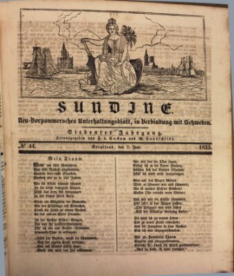 Sundine Freitag 7. Juni 1833