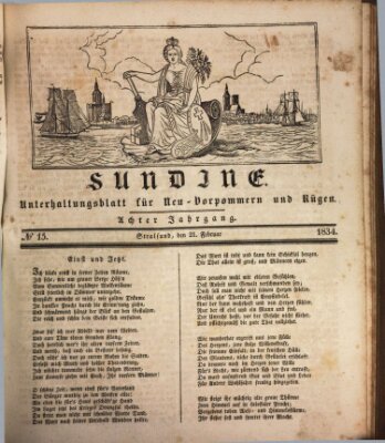 Sundine Freitag 21. Februar 1834