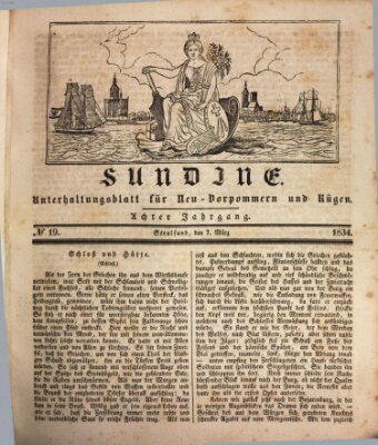 Sundine Freitag 7. März 1834