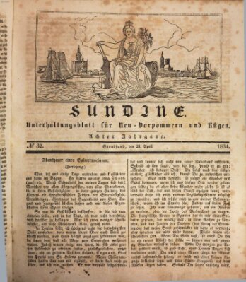 Sundine Montag 21. April 1834