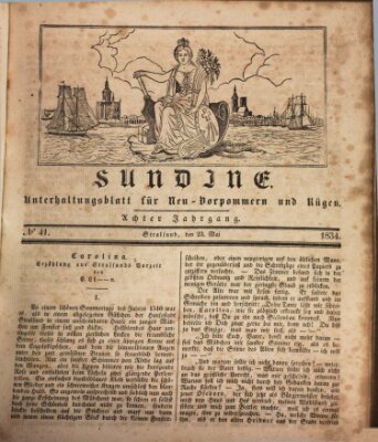 Sundine Freitag 23. Mai 1834