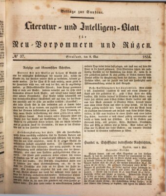 Sundine Freitag 9. Mai 1834