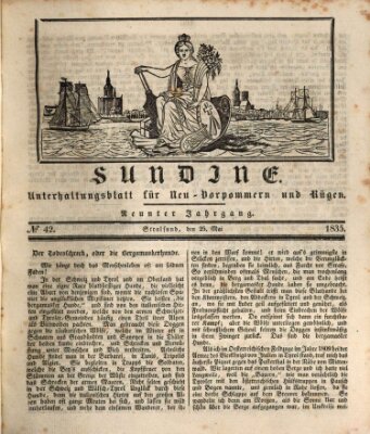 Sundine Montag 25. Mai 1835