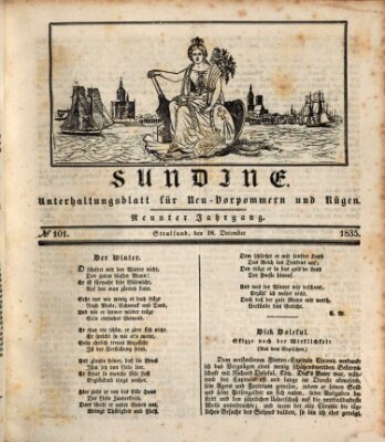 Sundine Freitag 18. Dezember 1835