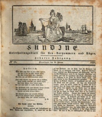 Sundine Freitag 19. Februar 1836