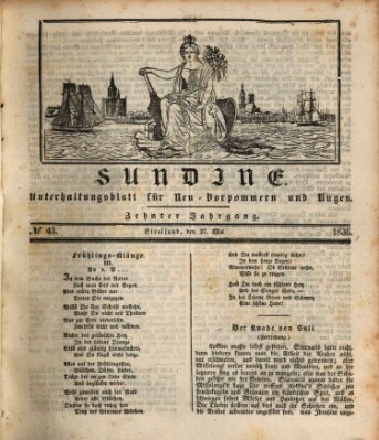 Sundine Freitag 27. Mai 1836