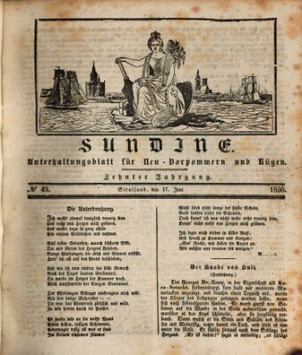 Sundine Freitag 17. Juni 1836