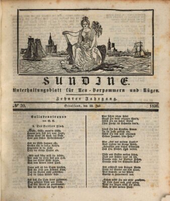 Sundine Freitag 22. Juli 1836