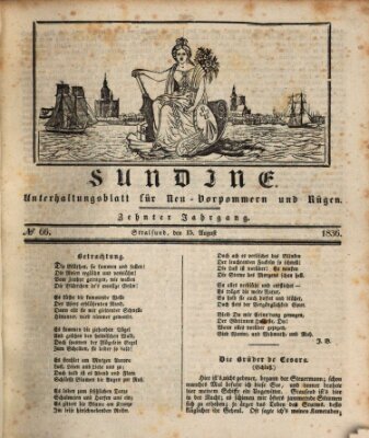 Sundine Montag 15. August 1836