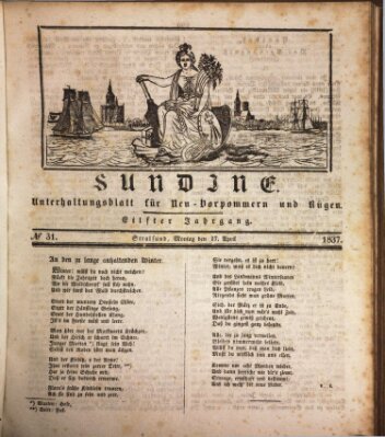 Sundine Montag 17. April 1837