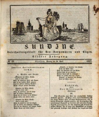 Sundine Montag 24. April 1837