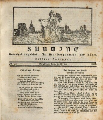 Sundine Freitag 23. Juni 1837