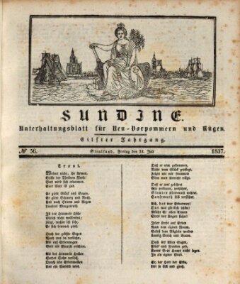 Sundine Freitag 14. Juli 1837