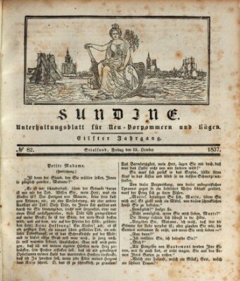 Sundine Freitag 13. Oktober 1837