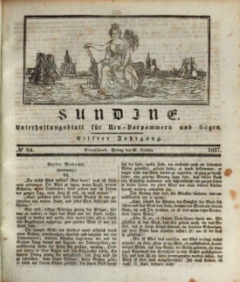 Sundine Freitag 20. Oktober 1837