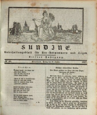 Sundine Freitag 27. Oktober 1837