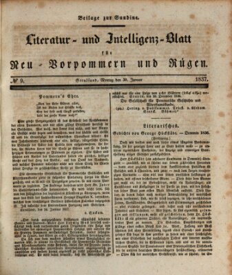 Sundine Montag 30. Januar 1837