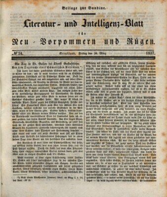 Sundine Freitag 24. März 1837