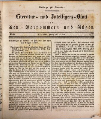 Sundine Freitag 19. Mai 1837