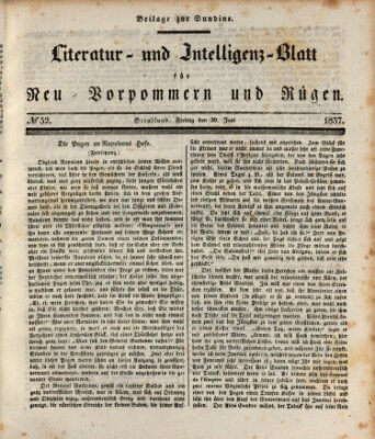 Sundine Freitag 30. Juni 1837