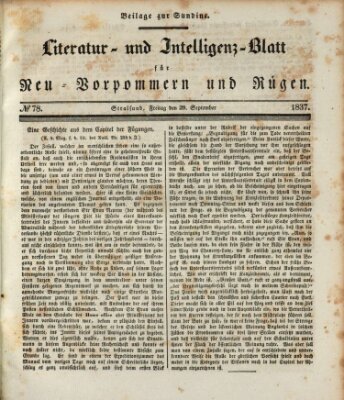 Sundine Freitag 29. September 1837