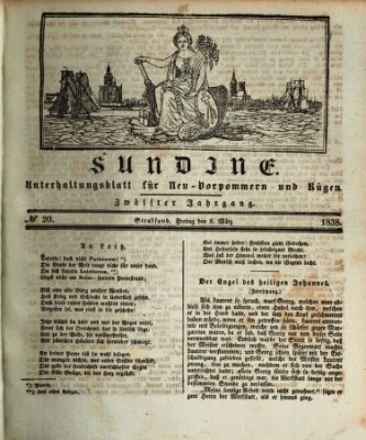 Sundine Freitag 9. März 1838