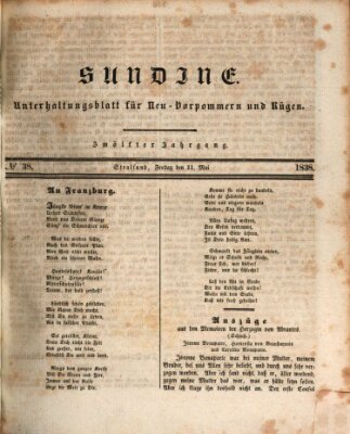 Sundine Freitag 11. Mai 1838