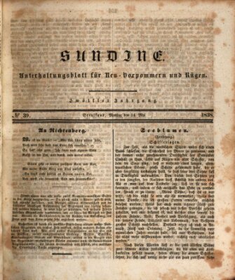 Sundine Montag 14. Mai 1838