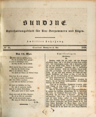 Sundine Montag 21. Mai 1838