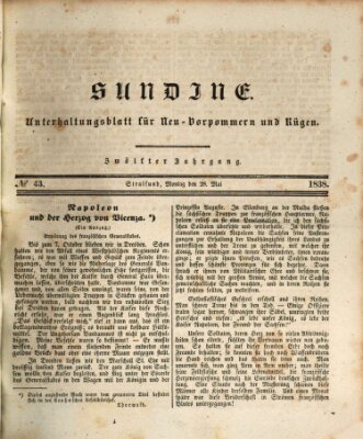 Sundine Montag 28. Mai 1838