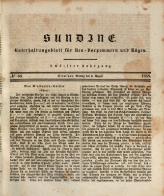 Sundine Montag 6. August 1838