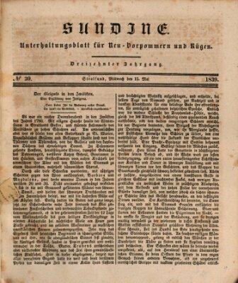 Sundine Mittwoch 15. Mai 1839