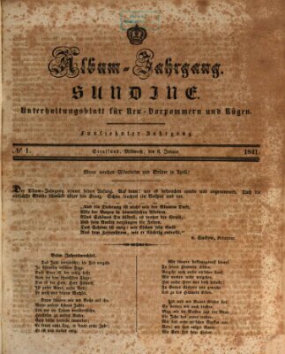 Sundine Mittwoch 6. Januar 1841