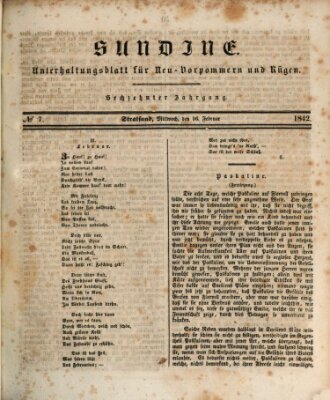 Sundine Mittwoch 16. Februar 1842