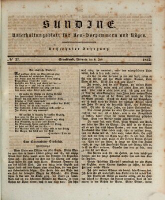 Sundine Mittwoch 6. Juli 1842